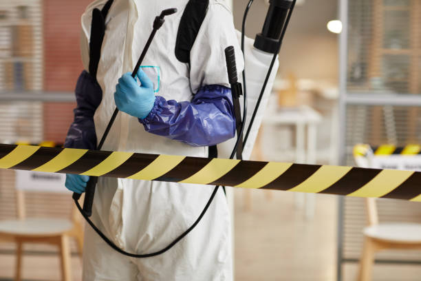 Professional Blood Cleanup technician working in Jackson, MI